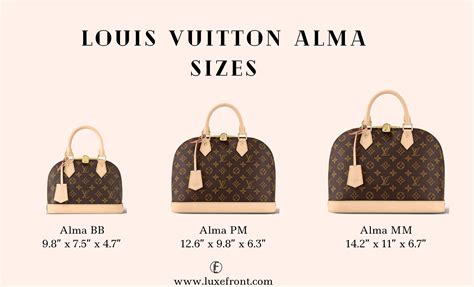 louis vuitton alma bb mini|louis vuitton alma sizes.